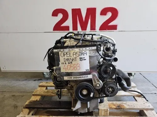 Motore Completo D16SHT 200 CV 147 KW Opel Astra K 2016