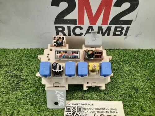 Scatola Fusibili C0167JY00A 5658780 RELE Renault Koleos I 2008