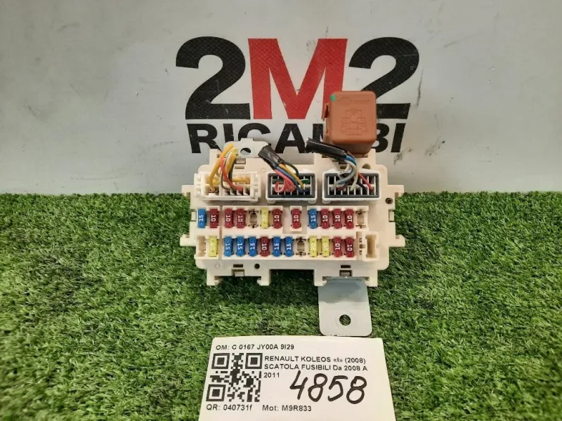 Scatola Fusibili C0167JY00A 5658780 RELE Renault Koleos I 2008