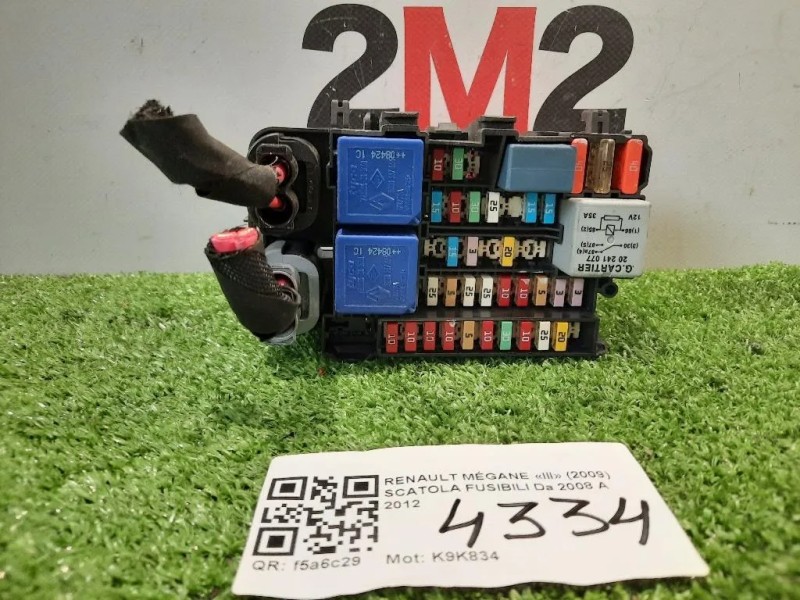 Scatola Fusibili 1801330-1D Renault Mégane III 2009
