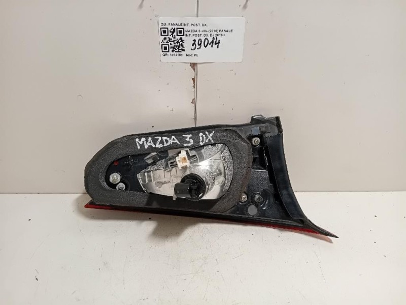 Fanale INT POST DX B45C-513F0 Mazda 3 III 2016