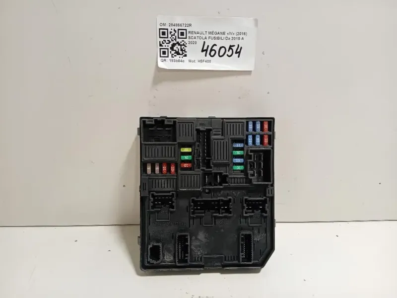 Scatola Fusibili 284866722R Renault Mégane IV 2016