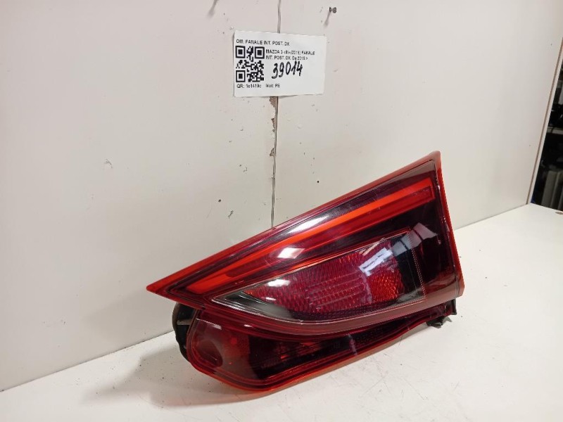 Fanale INT POST DX B45C-513F0 Mazda 3 III 2016