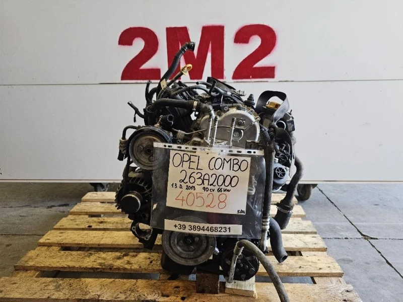 Motore Completo A13DT 263A2000 90 CV 66 KW Opel Combo D TOUR 2012