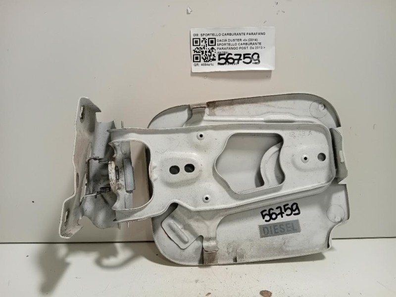 Sportello Carburante Parafango POST SPORTELLO CARBURANTE PARAFANGO POST Dacia Duster I 2014