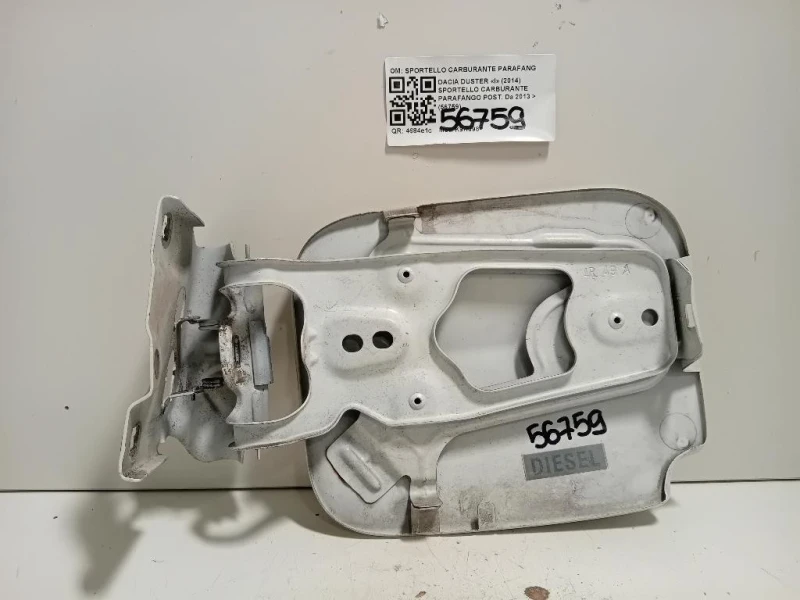 Sportello Carburante Parafango POST SPORTELLO CARBURANTE PARAFANGO POST Dacia Duster I 2014