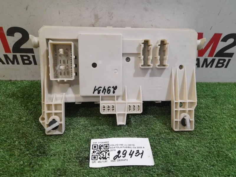 Scatola Fusibili 31254903 Volvo V60 I 2010