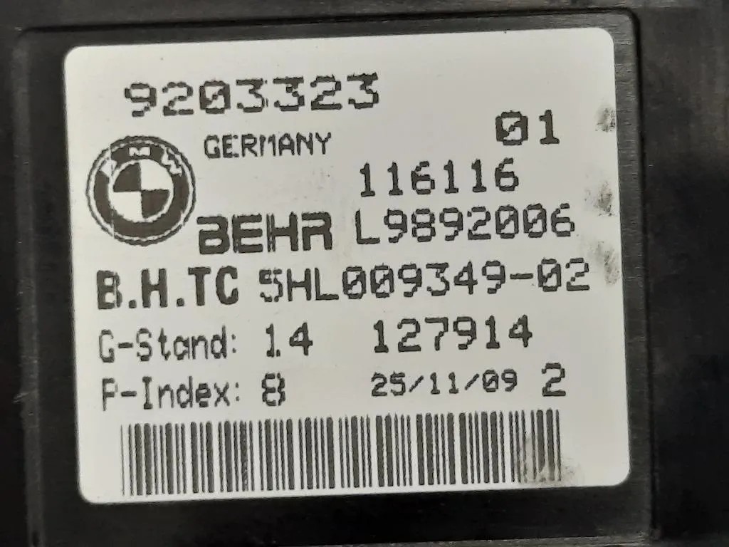 Scatola Riscaldamento 6411 9204485-03 Bmw Serie 5 F07 GT 2010