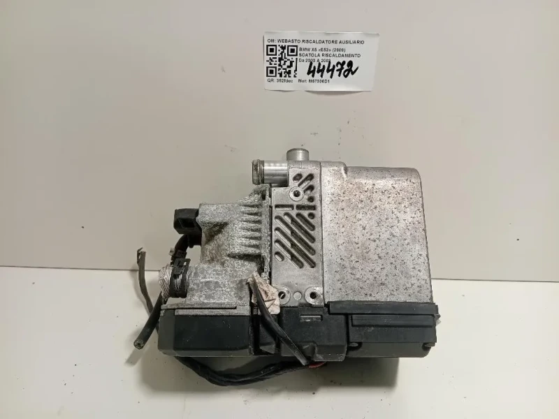 Scatola Riscaldamento WEBASTO RISCALDATORE AUSILIARIO 6412691894202 Bmw X5 E53 2000