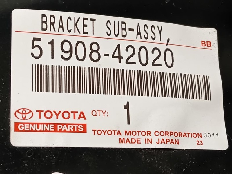 Supporto Ruota DI Scorta POST 51908-42020 Toyota RAV 4 II 2000