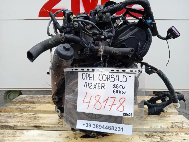 Motore Completo A12XER 86 CV 64 KW Opel Corsa D 2011