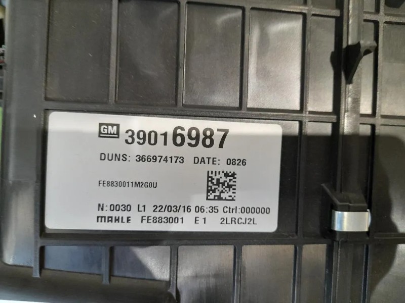 Scatola Riscaldamento 39016987 Opel Astra K SW 2016