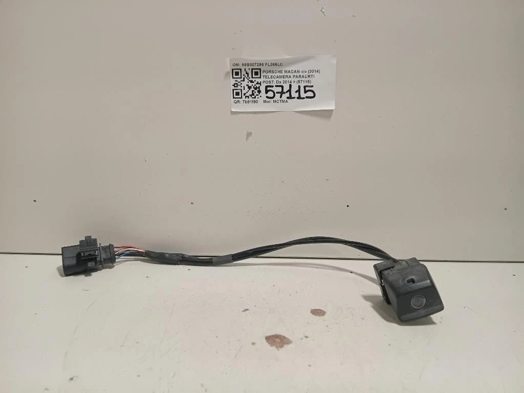 Telecamera Paraurti POST 95B807286 Porsche Macan I 2014