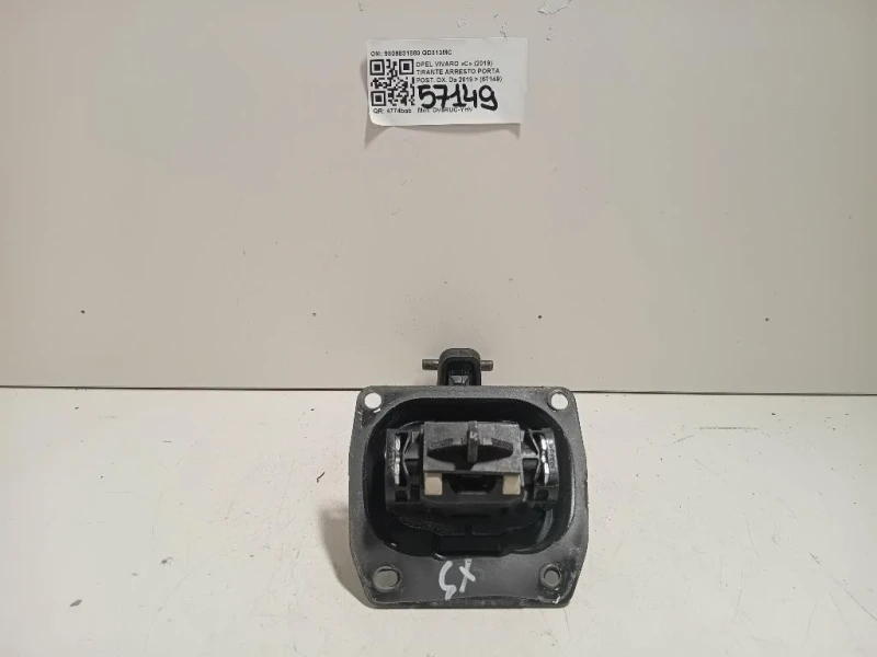 Tirante Arresto Porta POST DX 9809831880 Opel Vivaro C 2019