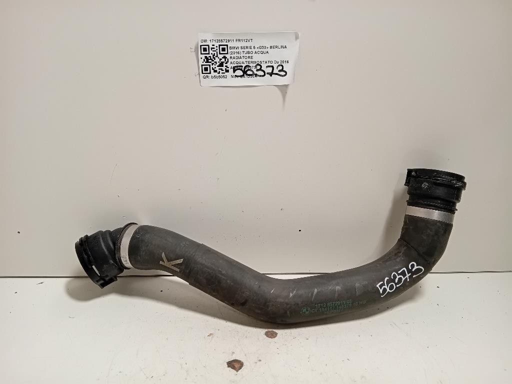 TUBO Acqua Radiatore Acquatermostato 17128572911 Bmw Serie 5 G30 Berlina 2016