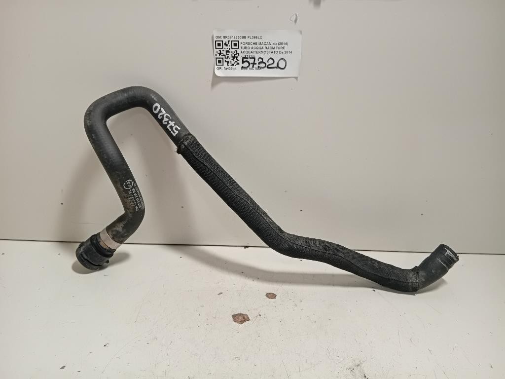 TUBO Acqua Radiatore Acquatermostato 8R0819350BB Porsche Macan I 2014