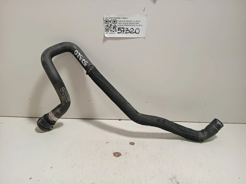 TUBO Acqua Radiatore Acquatermostato 8R0819350BB Porsche Macan I 2014