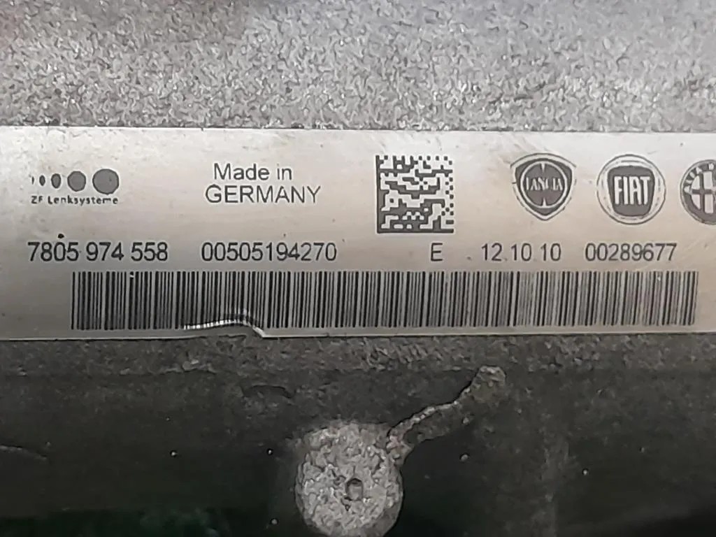 Scatola Sterzo Cservosterzo 7805974558 Alfa Romeo Giulietta 2010