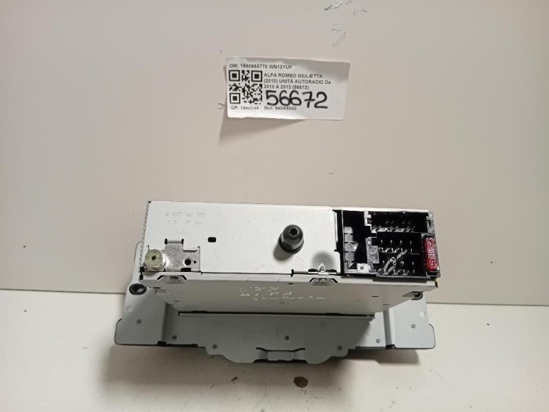 Unità Autoradio 1560968770 Alfa Romeo Giulietta 2010