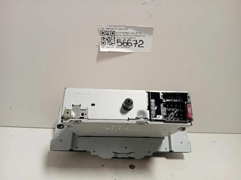 Unità Autoradio 1560968770 Alfa Romeo Giulietta 2010