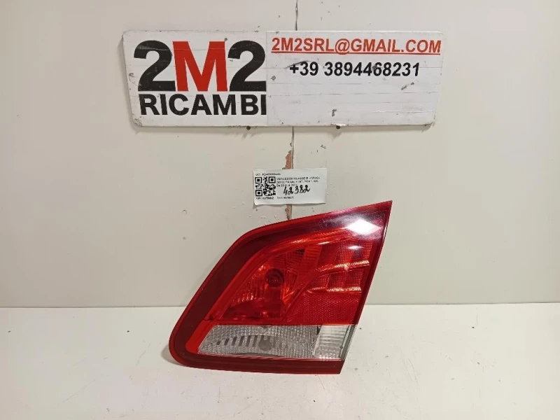 Fanale INT POST DX A2469066400 Mercedes Classe B W246 2012