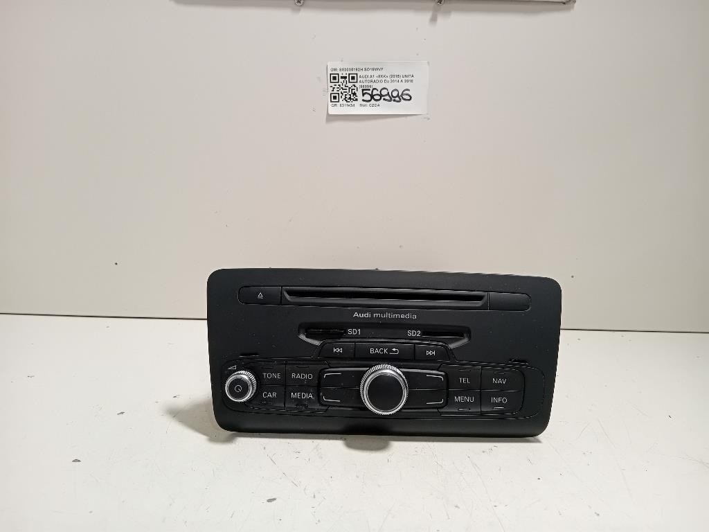 Unità Autoradio 8X0035192H Audi A1 8XK 2015