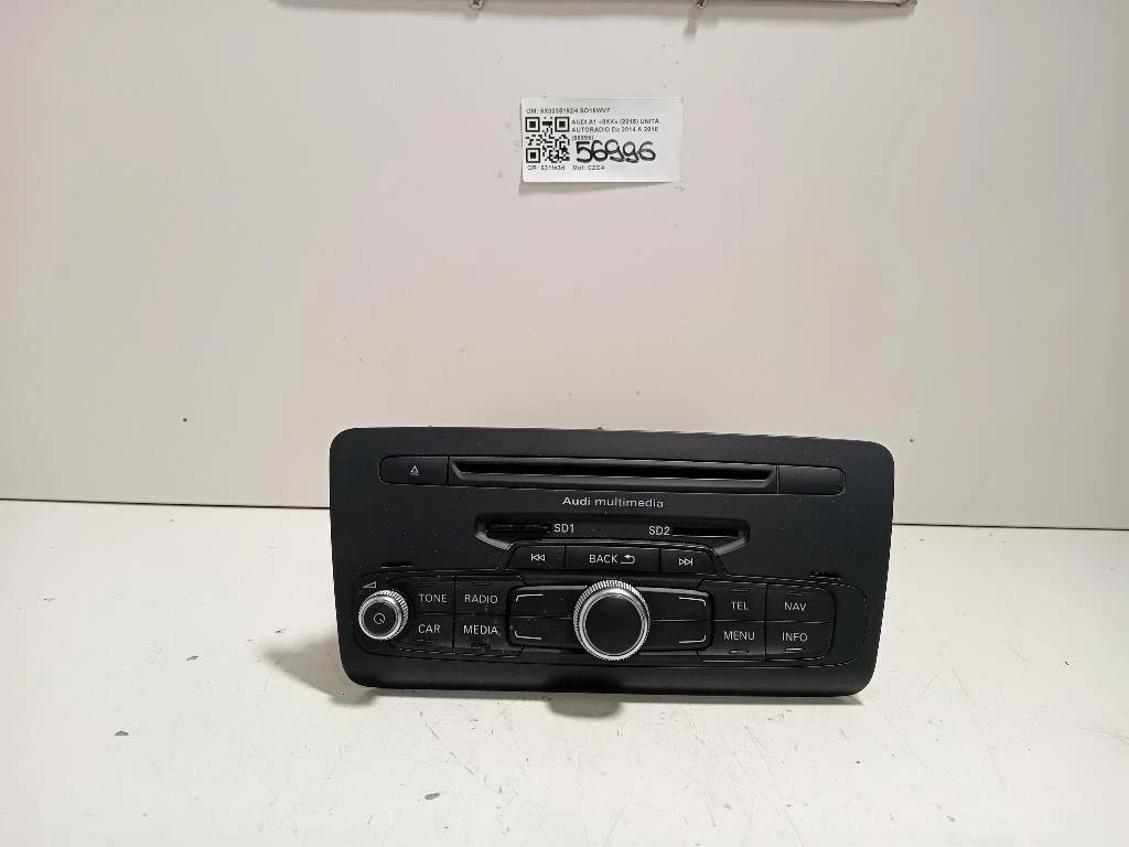 Unità Autoradio 8X0035192H Audi A1 8XK 2015
