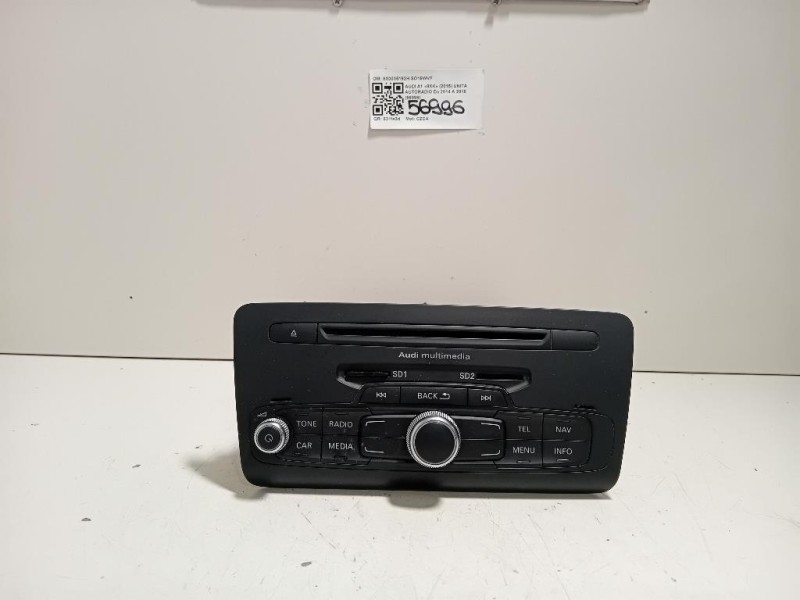 Unità Autoradio 8X0035192H Audi A1 8XK 2015