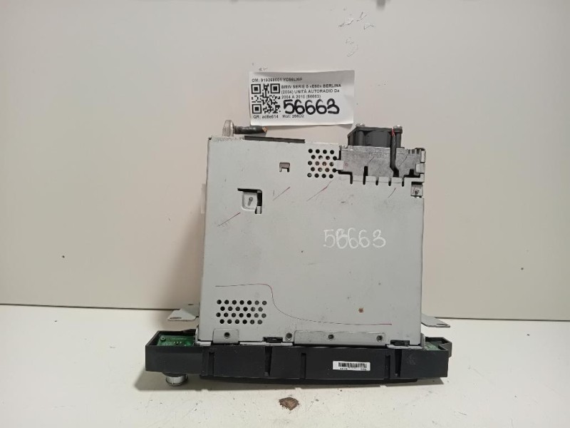 Unità Autoradio 919268001 Bmw Serie 5 E60 Berlina 2004