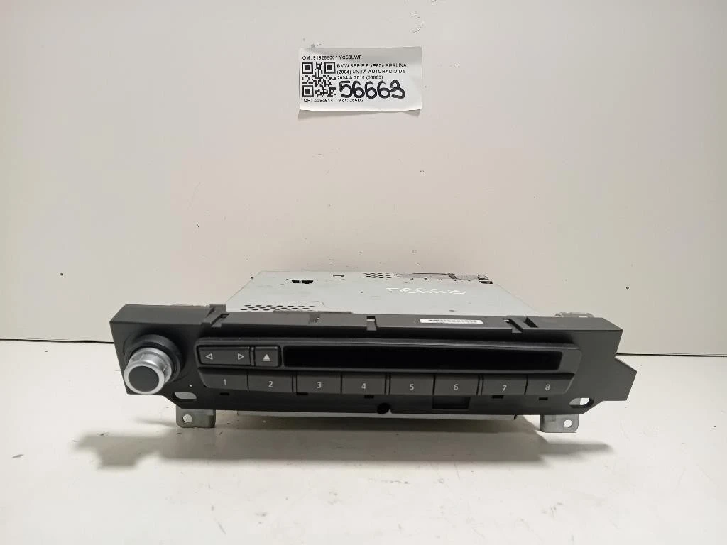Unità Autoradio 919268001 Bmw Serie 5 E60 Berlina 2004