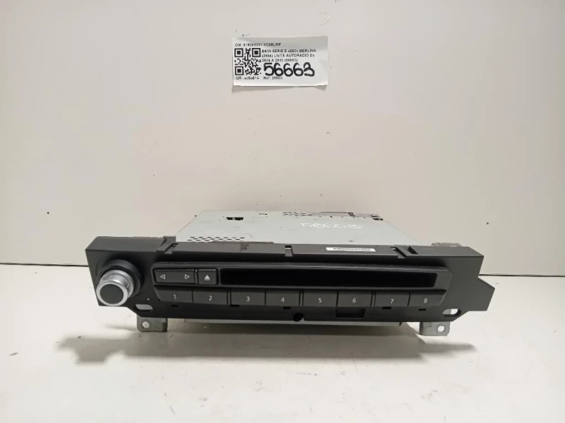 Unità Autoradio 919268001 Bmw Serie 5 E60 Berlina 2004