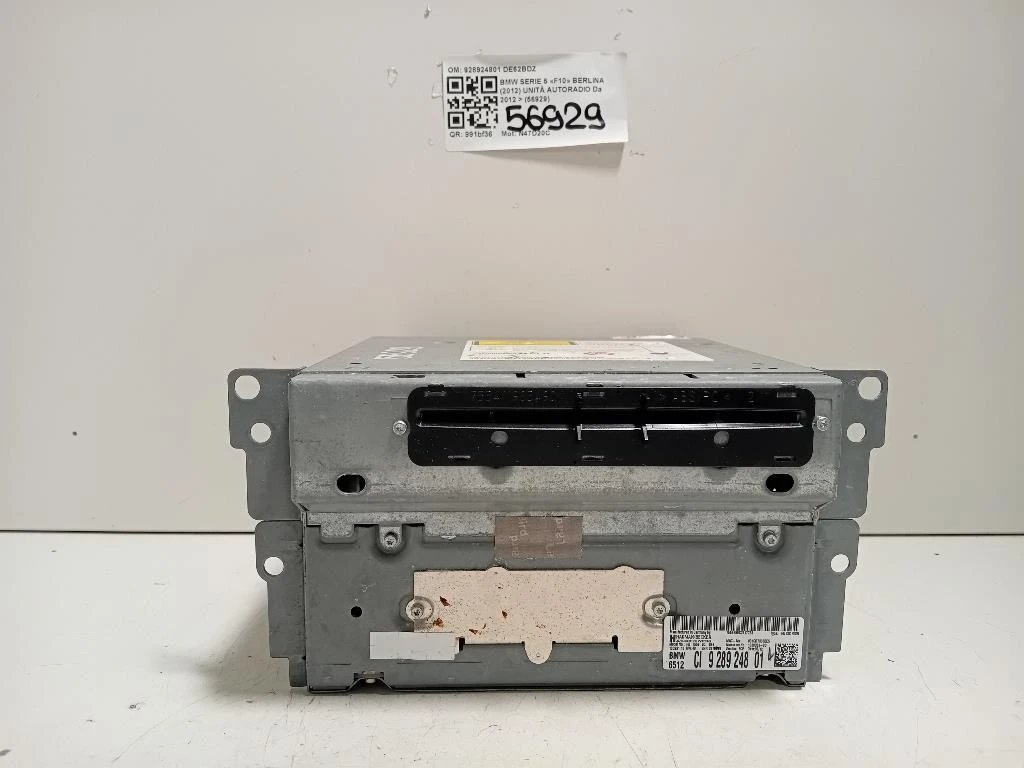 Unità Autoradio 928924801 Bmw Serie 5 F10 Berlina 2012