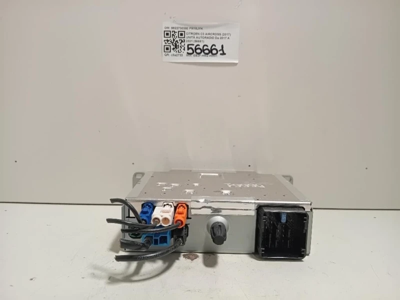 Unità Autoradio 9822730380 Citroen C3 Aircross 2017