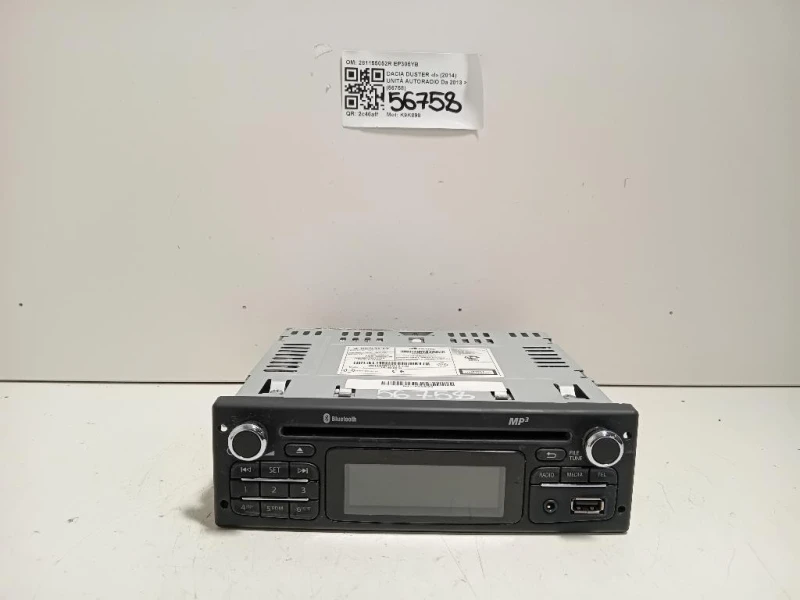 Unità Autoradio 281155052R Dacia Duster I 2014