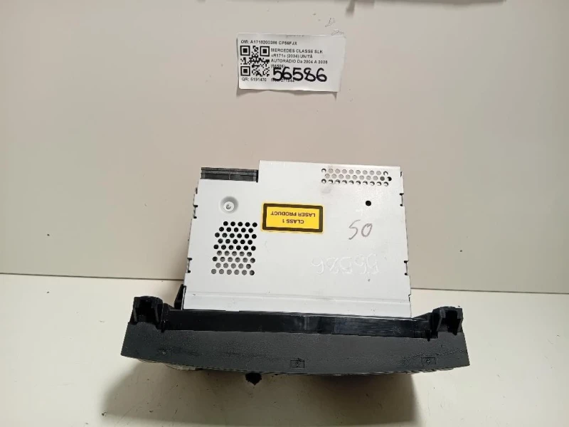 Unità Autoradio A1718200386 Mercedes Classe SLK R171 2004