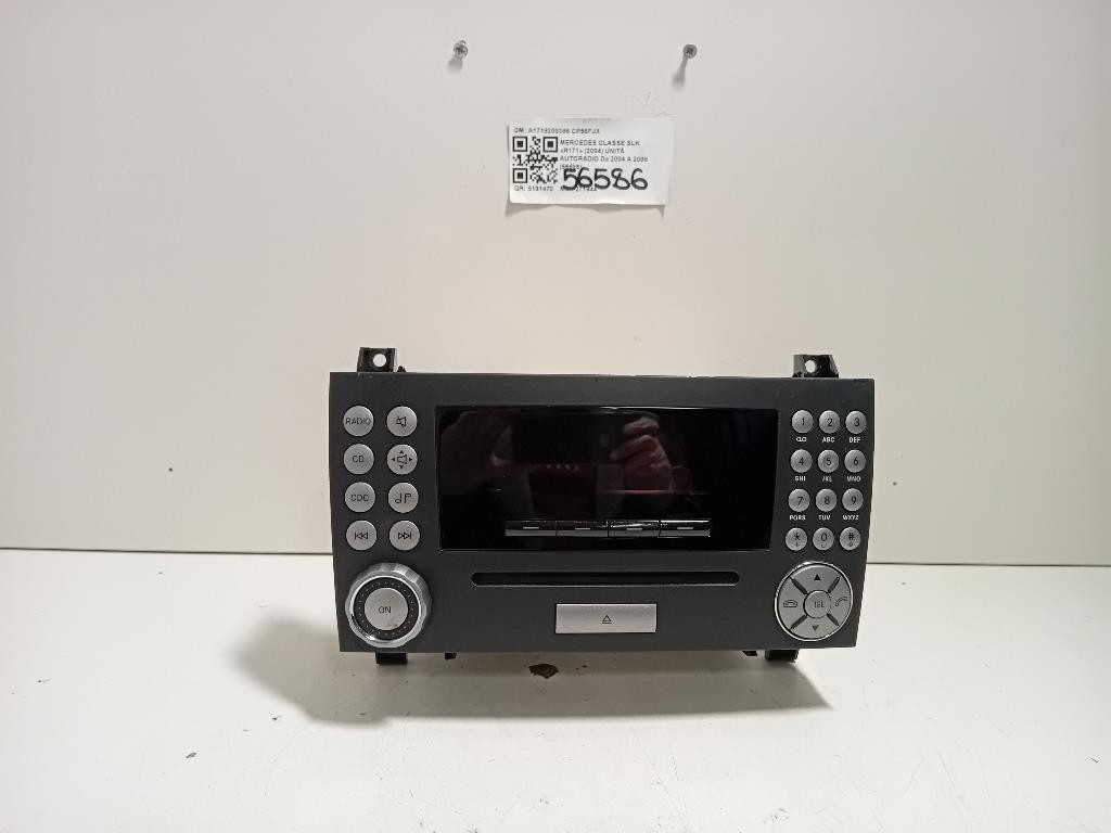 Unità Autoradio A1718200386 Mercedes Classe SLK R171 2004