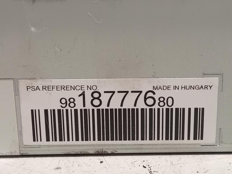 Unità Autoradio 9818777680 Opel Vivaro C 2019