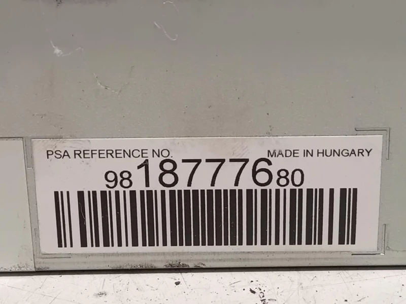 Unità Autoradio 9818777680 Opel Vivaro C 2019