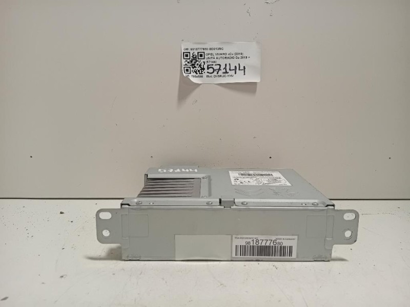 Unità Autoradio 9818777680 Opel Vivaro C 2019