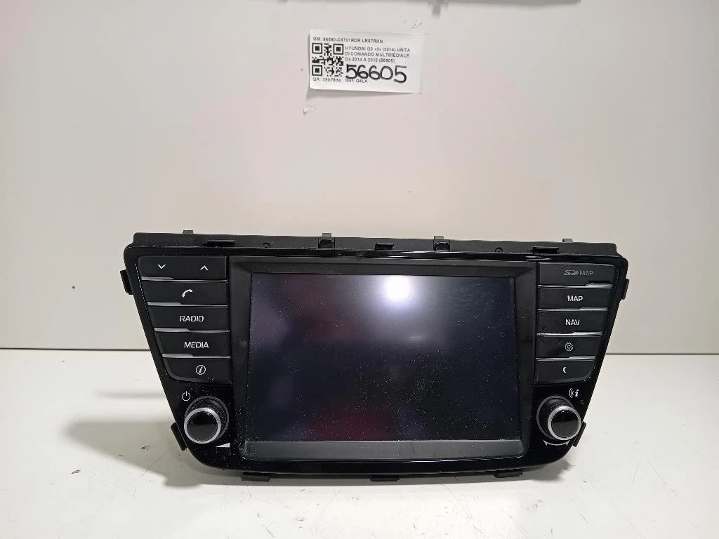 Unita DI Comando Multimediale 96560-C8701RDR Hyundai I20 II 2014