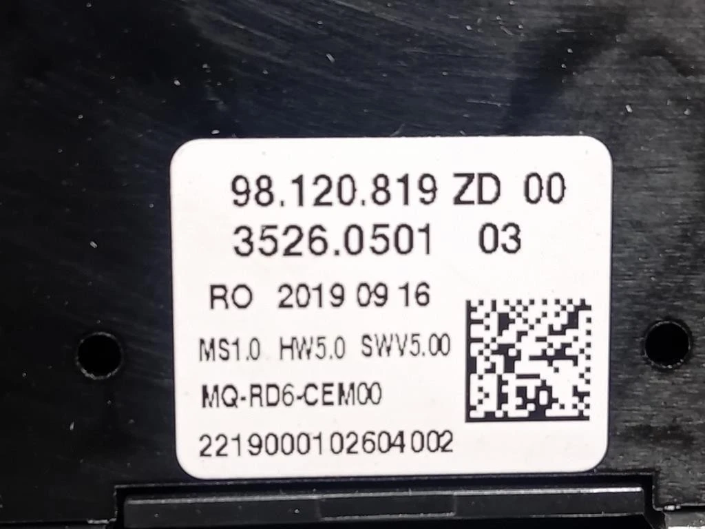 Unita DI Comando Multimediale 9830084880 Opel Vivaro C 2019