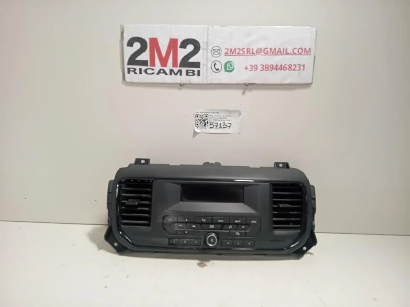 Unita DI Comando Multimediale 9830084880 Opel Vivaro C 2019