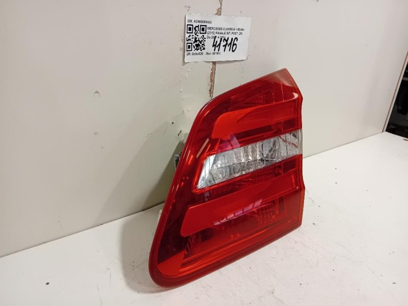 Fanale INT POST DX A2469066400 Mercedes Classe B W246 2012