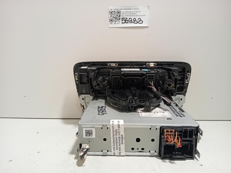 Unita DI Comando Multimediale 1S0035156H1S0820045 Volkswagen UP 2012