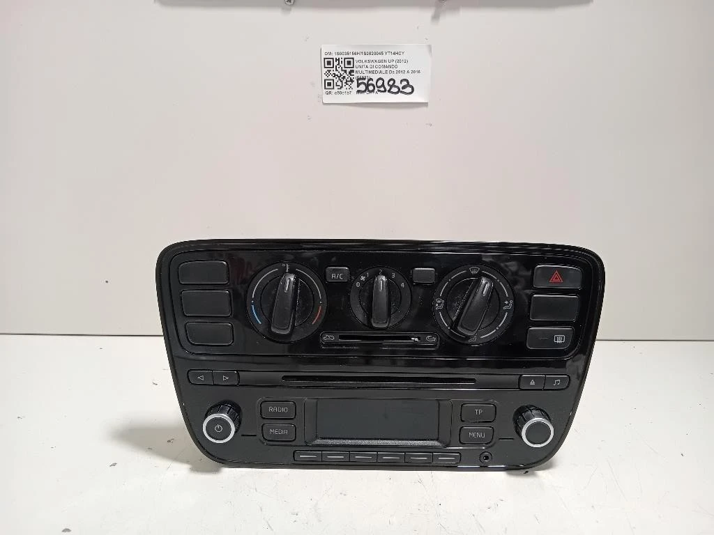 Unita DI Comando Multimediale 1S0035156H1S0820045 Volkswagen UP 2012