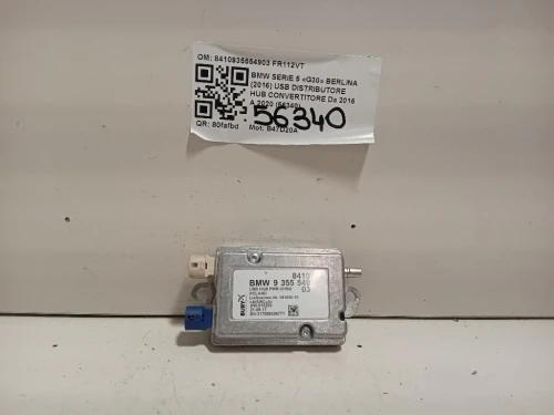 USB Distributore HUB Convertitore 8410935554903 Bmw Serie 5 G30 Berlina 2016
