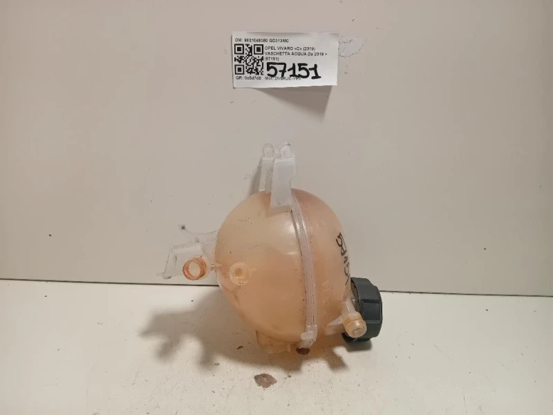 Vaschetta Acqua 9821049380 Opel Vivaro C 2019