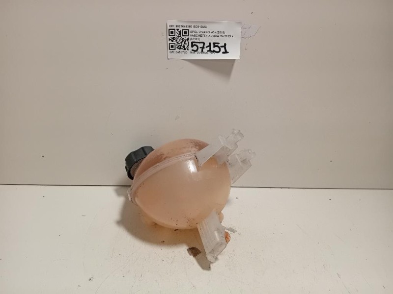 Vaschetta Acqua 9821049380 Opel Vivaro C 2019