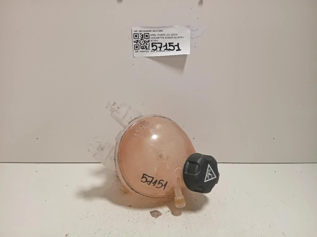 Vaschetta Acqua 9821049380 Opel Vivaro C 2019