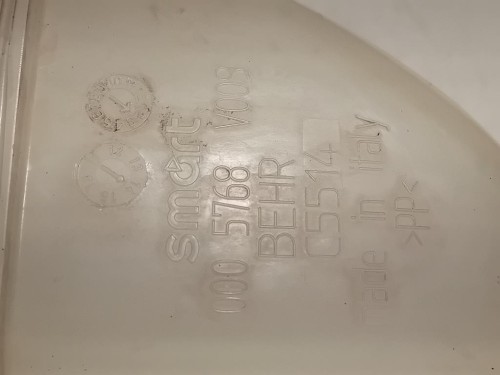 Vaschetta Acqua A450501000 Smart Fortwo Cabrio 451 2010